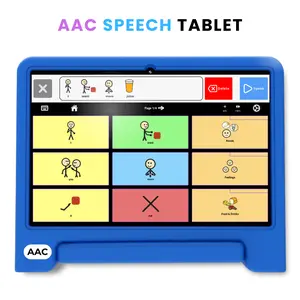 AAC Device for Autism and Speech Therapy. Nonverbal Communications Tablet.
