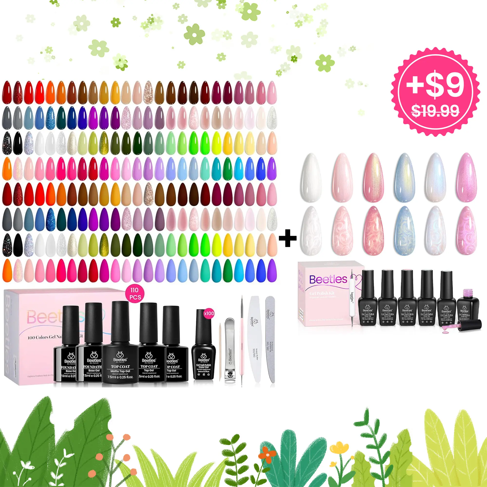 100 Colors Set-A+6 Colors Mermaid Legend