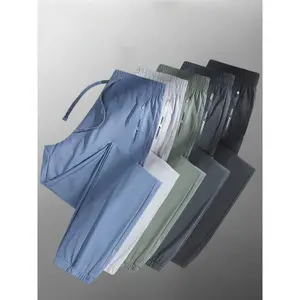 5pcs ComfortFit Women's Joggers - Ultra-Breathable, Drawstring Waist, Zip Pockets, Stretchy Nylon Blend for Summer Sports, Travel, and Active Lifestyle - for Outdoor Enthusiasts