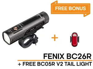 Fenix BC26R Bike Light + FREE BC05R V2