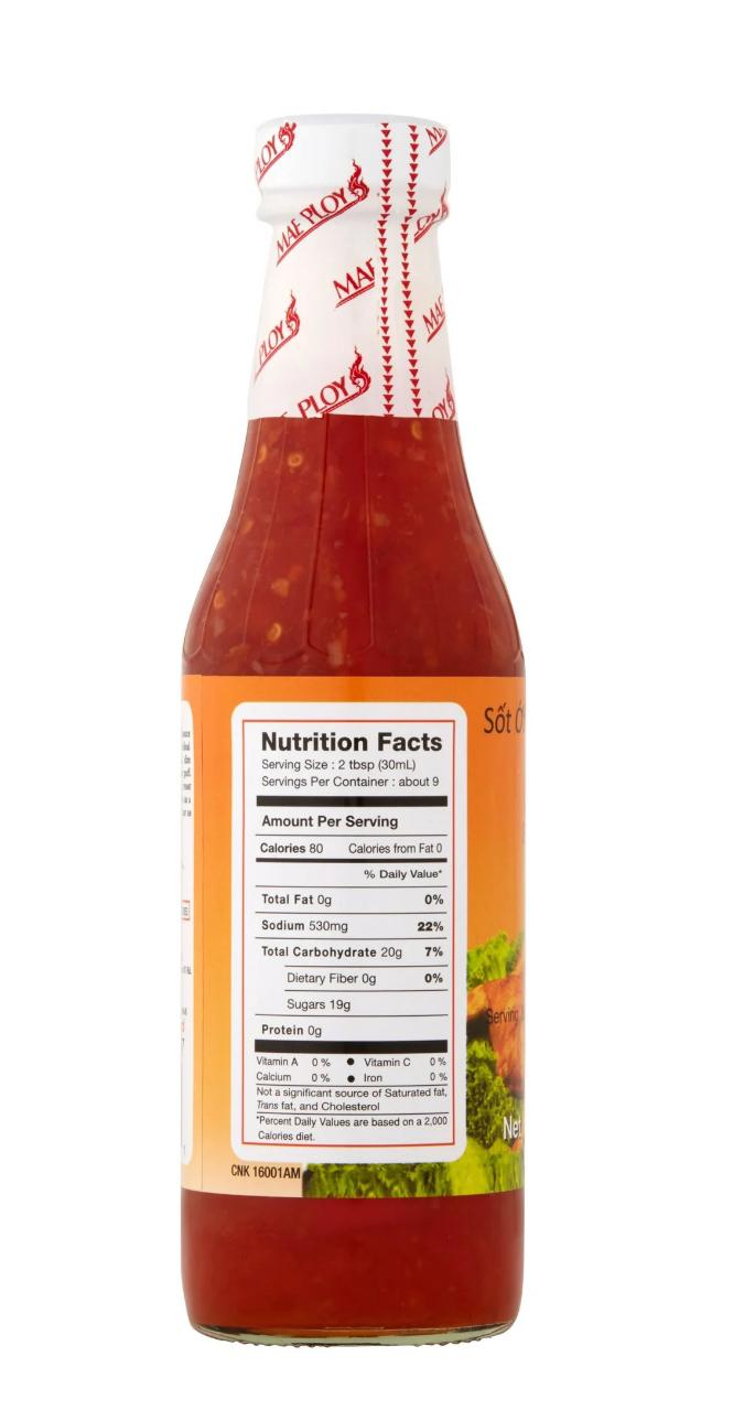 Sweet Chili Sauce - 12 OZ - Perfect for Dips and Flavors