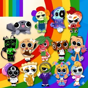 Toon Keychains | Pebble, Dandy, Astro, Shrimpo, Vee, Shelly, Sprout, Cosmo, Goob, Toodles, Teagan, Rodger, Yatta, Glisten, collectible item, gift for fans.