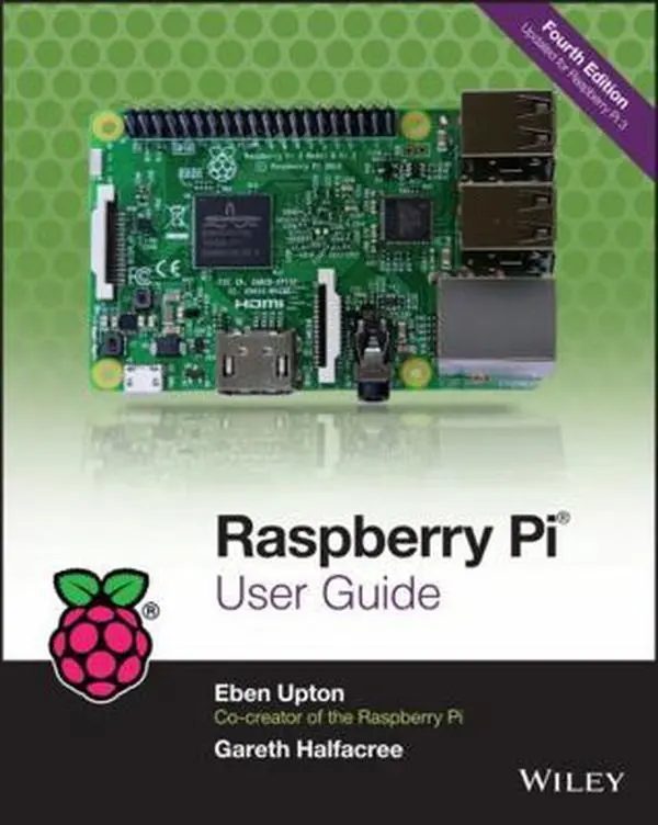Used Raspberry Pi User Guide Paperback - Eben Upton (Wiley), English, 1.21 lbs, Learn Raspberry Pi 3, Extend with Add-Ons, Master Linux System Admin Nomenclature, Linux, Programming, Software for Tinkerers, Touch Screen Basics