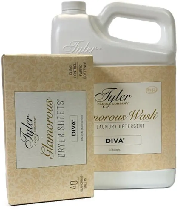 Tyler Diva Glamorous Wash & Dryer Sheet Pack