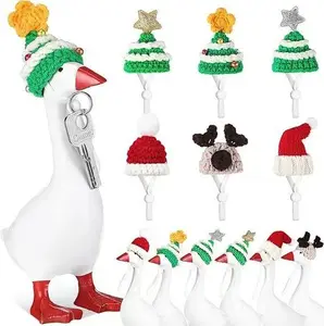 Cute Duck Key Holder ,Desktop Organizer Figurine , Whimsical Home Decor , Adorable Gift for Her ,duck key holder, cute desk decor, key organizer, gift for her, animal figurine, whimsical home accessory, bird key clip, Key Hanger with Bird Beak Clip