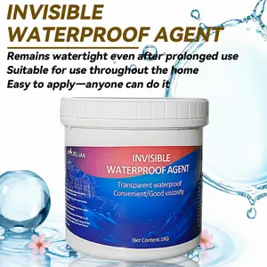 Invisible Waterproof Agent Transparent Sealant for Indoor Outdoor Use 1KG Convenient Good Viscosity