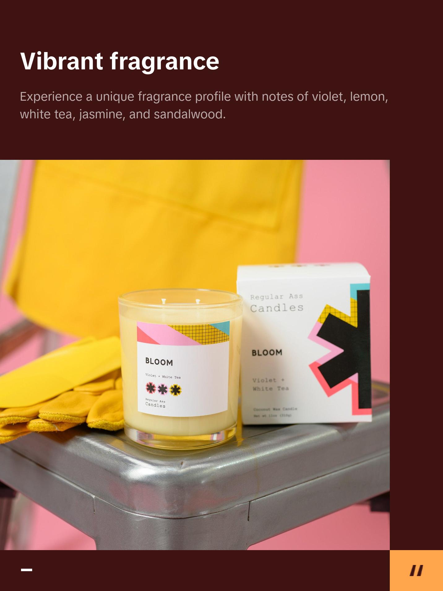 WILDCARD Violet, Cedar, Rose Candle