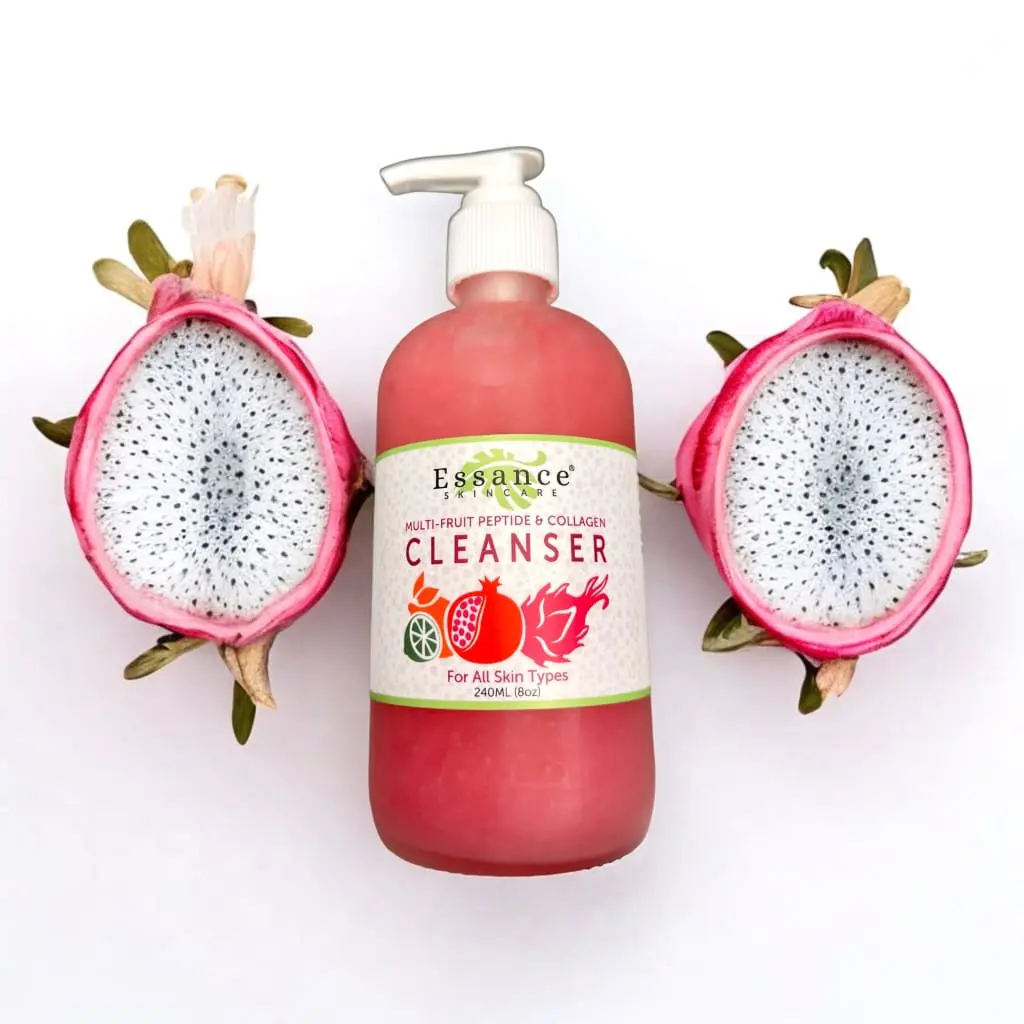 Essance’s Multifruit Peptide & Collagen Cleanser, 8oz.
