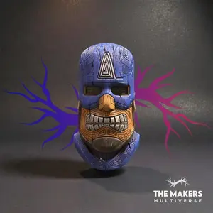 America Soldier Tiki