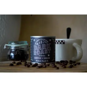 Dark Roast | Coffee + Cream 8oz Soy Candle