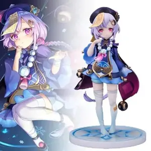 Genshin Impact Figures Anime Qiqi Doll Action Figure PVC Model Collect Room Decoration Toys for Children Birthday Christmas Gift