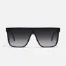 QUAY - NIGHTFALL Extra Large Chameleon Sunglass Change Color Sports Sunglasses Rimless Metal Shield Shape One Piece Lens Universal Nose Pads