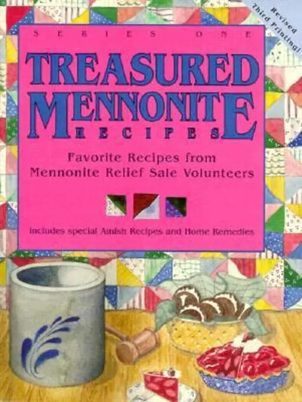 USED Book - Treasured Mennonite Recipes by Mennonite Central Committee (Paperback) - english