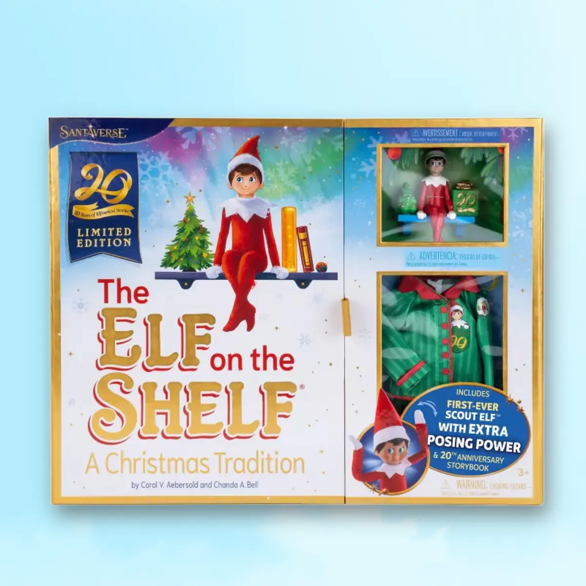 Elf on  Shelf a Christmas Tradion Limed 20th Anniversary Edion