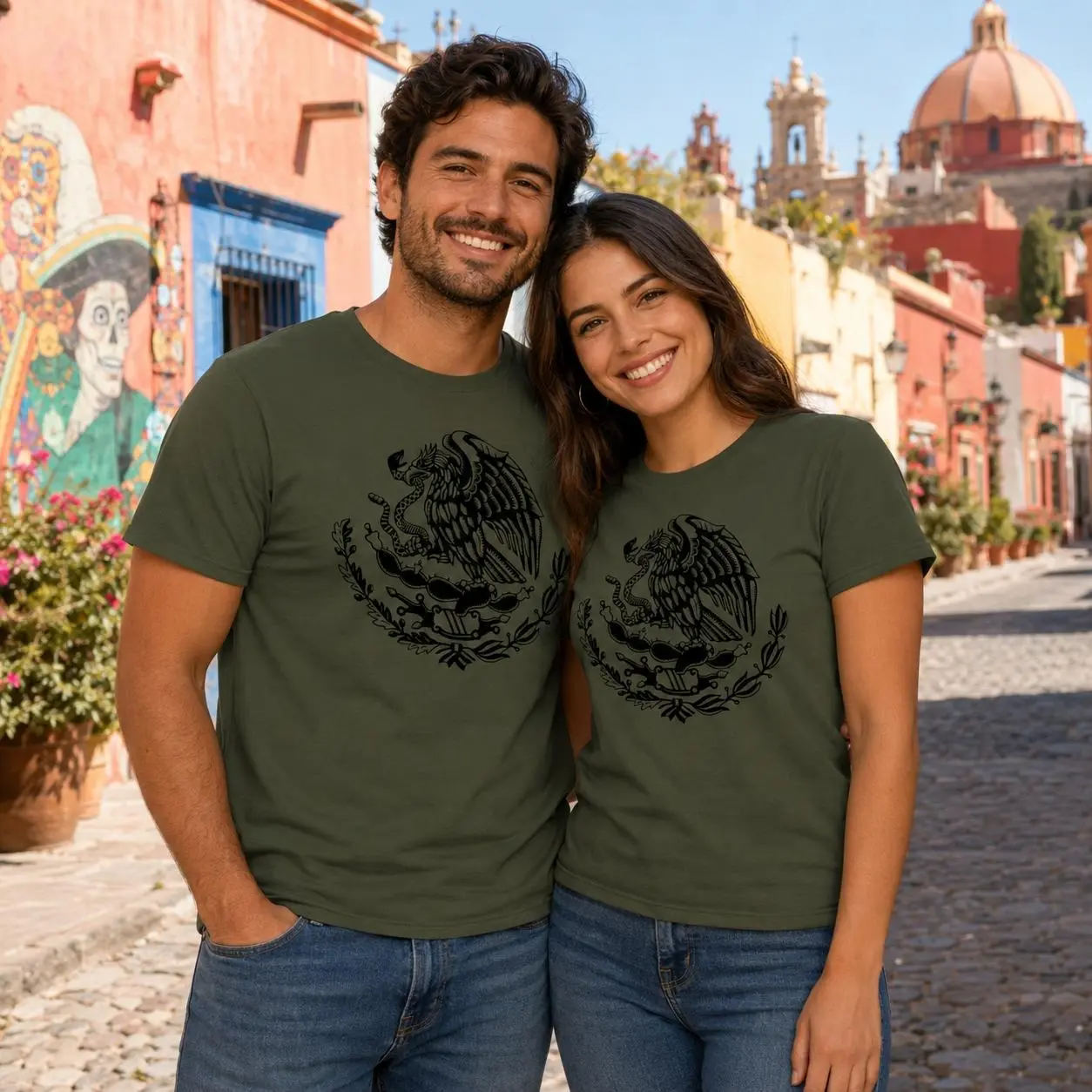 Mexico Mexican Flag Eagle T-Shirt, Patriotic Mexico Pride Graphic Tee Tshirt