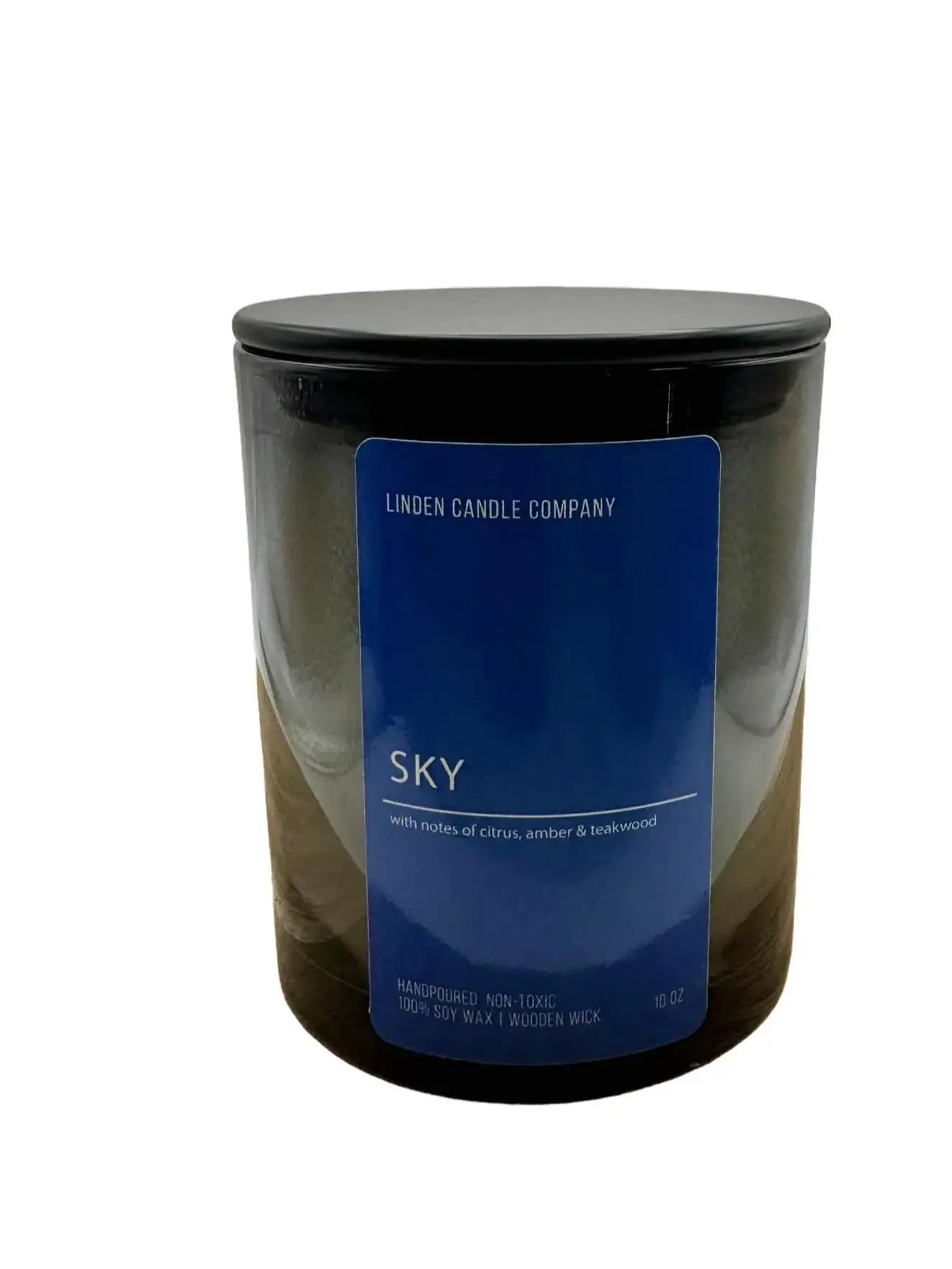 SKY 10z Soy candle + Wooden Wick