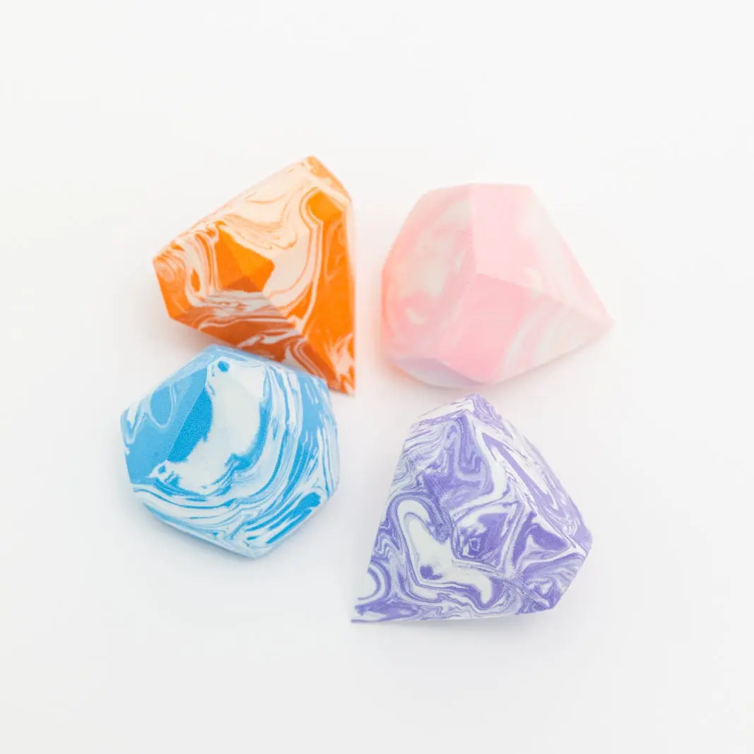 Diamond Makeup Sponge in Four Colors