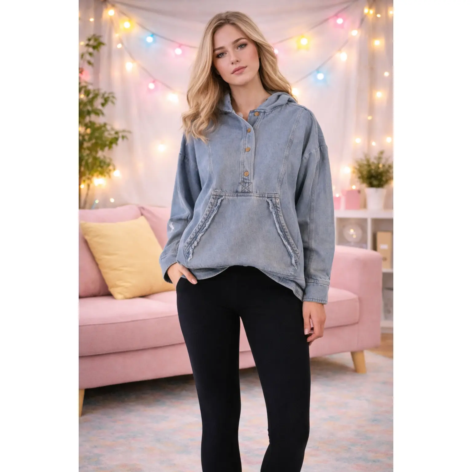 The Lived-In Denim Pullover