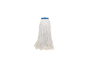 Boardwalk Mop Head, Lie-Flat Head, Cotton Fiber, 24oz., White, 12/carton BWKCM22024 Includes 12 mop heads per case.