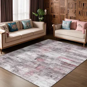 Velvet Home Rug, Abstract Area Rugs, Abstract Texture Print, Holiday Decor Carpet for Hallway, Living Room, Bedroom, Indoor Outdoor Use