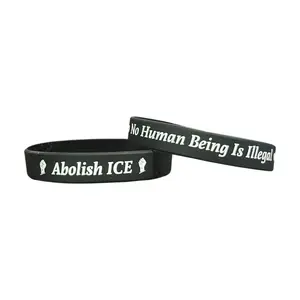 Abolish ICE - No Human Being Is Illegal Wristband Awareness, Activist