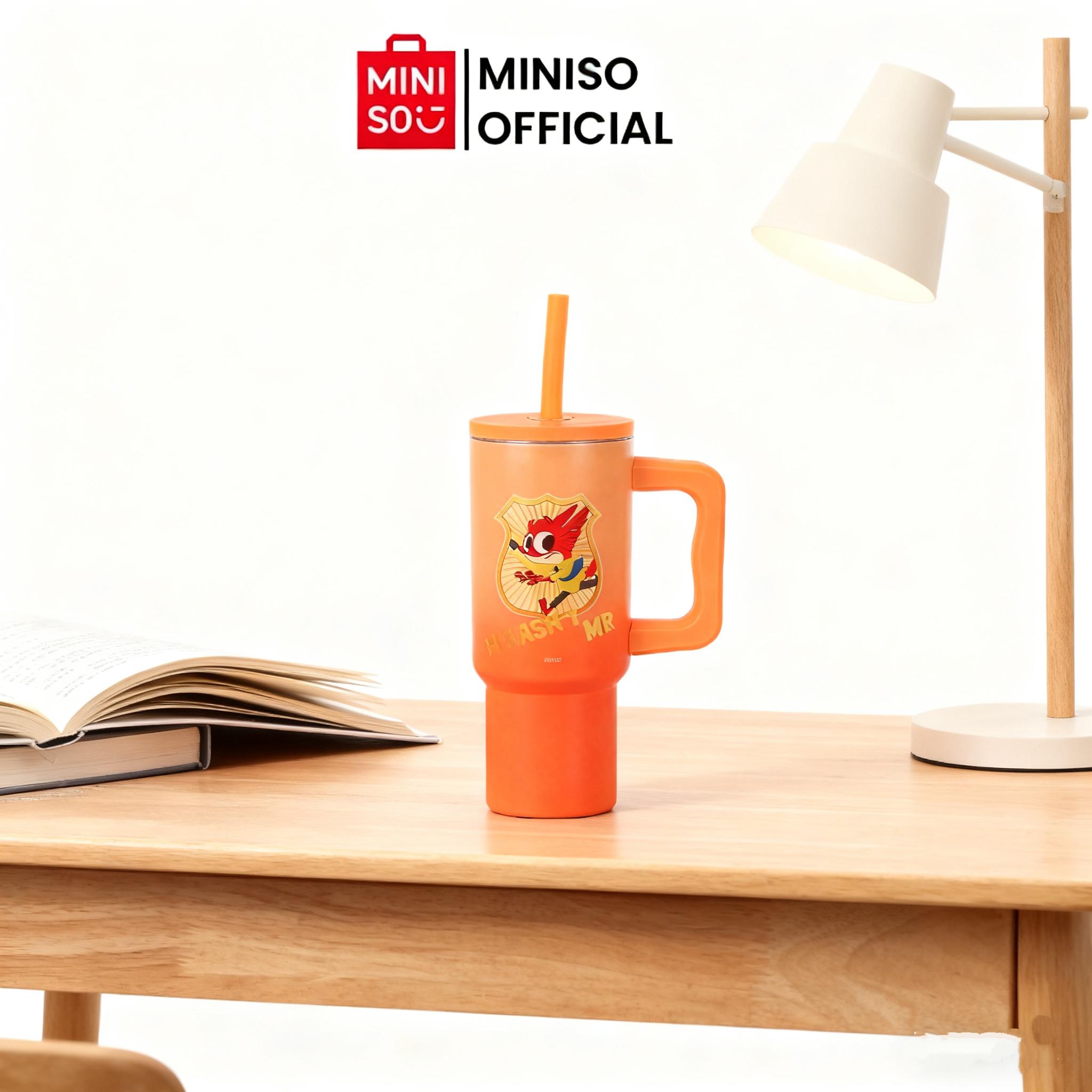 Disney Zootopia Steel Bottle Collection With Handle And Straw Durable Insulated Drinkware 720ML/24.35oz,Food-Grade Steel,Cold & Hot Retention,Cute Zootopia Prints,Holiday & Holiday Haul