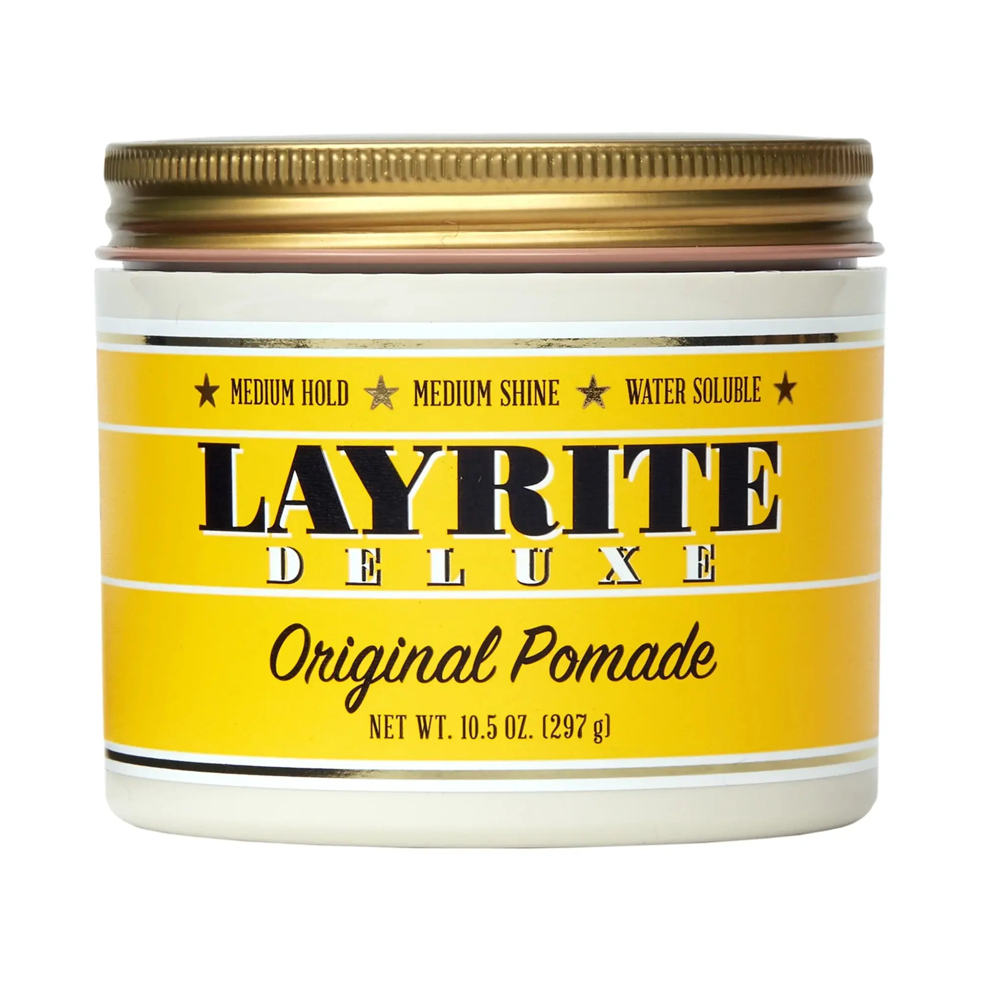 Layrite Original Pomade - Water-Soluble Hair Styling Product for Fine Hair, Vanilla Scent, Medium Hold, Medium Shine, Ideal for Messy Styles, 10.5 oz Layrite Original Pomade - Water-Soluble Hair Styling Product for Fine Hair, Vanilla Scent, Medium Hold, Medium Shine, Ideal for Messy Styles, 10.5 oz