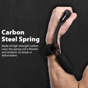 Adjustable Wrist Strength Trainer, Hand Grip Strengthener, Power Arm Training, Fitness Spring, Workout Essential