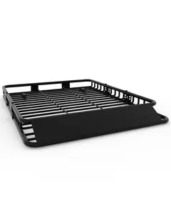 GARVEE 64" x 50" Universal Roof Rack Basket, 200 Lbs Capacity Rooftop Cargo Carrier Basket with Extension Luggage Rack Heavy Duty for SUVs, Trucks, Vehicles