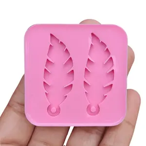 Leaf Silicone Mold for Earrings Leave Mold