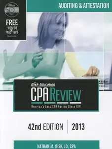 USED-isk CPA Review: Auditing & Attestation, 42nd Edition, 2013(CPA Comprehensive Exam Review- Auditing and Attestation) (Bisk Comprehensive CPA Review) by Nathan M. Bisk (Paperback)