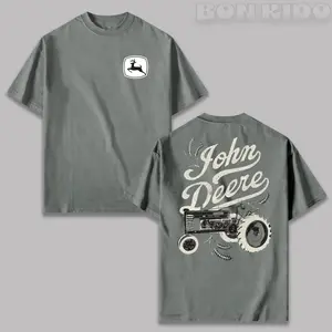 John Deere Tractor Shirt, Retro John Deere Farming T-Shirt, Classic Farmer Tractor Graphic Tee