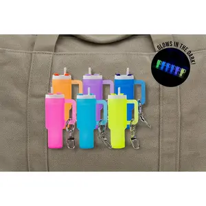 Mini Chapstick Tumbler Holder Keychain Packs | 3D Printed Lip Balm