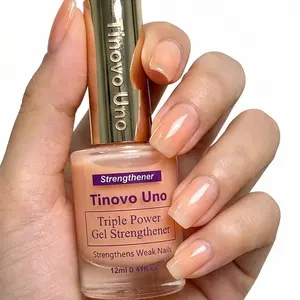 Tinovo Uno Triple Strength Nail Strengthener Quick-drying and long-lasting Ideal for brittle, prone-to-breakage, and layered nails Alcohol-free formula