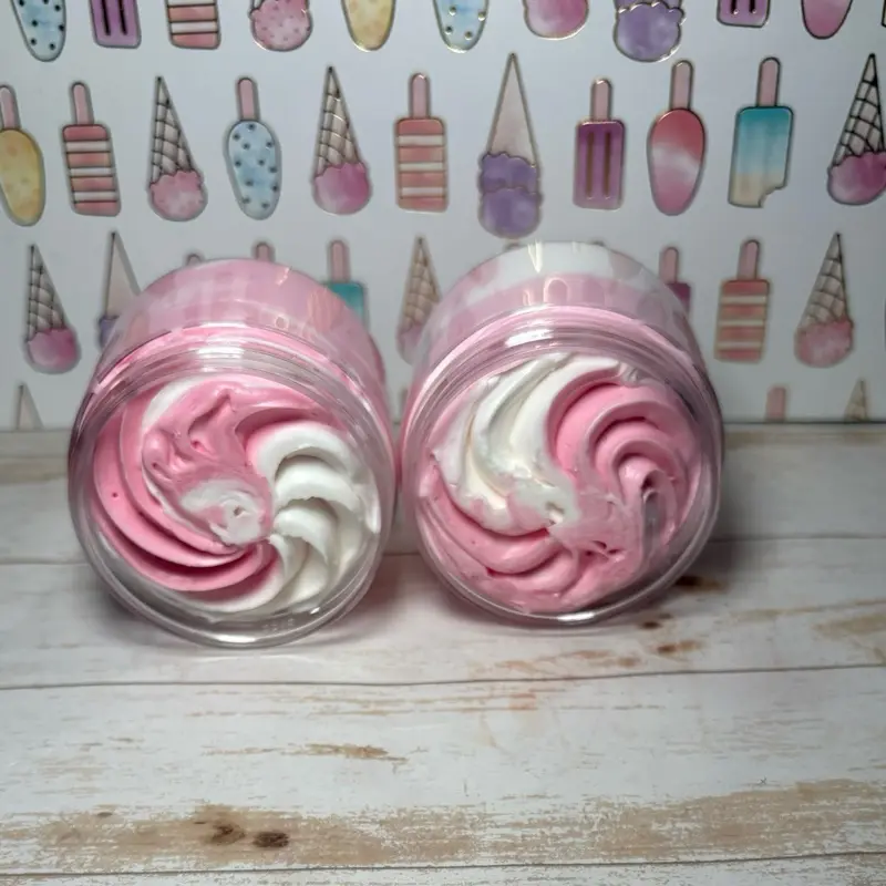 Strawberry Crème whipped body butter 2oz Breast Health Gentle Moisturizing