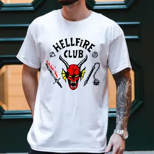 Stranger Things Hellfire Club T-Shirt, Season 4 Merchandise