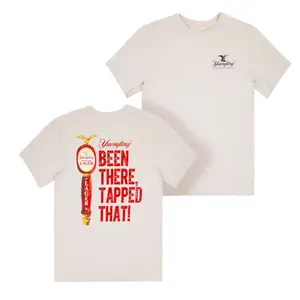 Yuengling Lager T-Shirt, Been There Tapped That Beer Tap Handle Graphic, Vintage Brew 2 Sides Graphic Tee, Soft Cotton Blend Shirt, Gift for Beer Lovers and Pub Fans