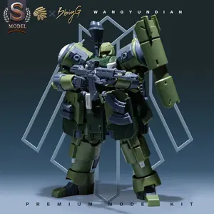 Chief Continent Genuine Rebuild Mecha Model Kit, High-End Model Set, Multi-Joint Movable Structure, Military Style Design, Gift