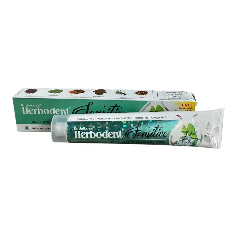 Herbodent Sensitive Teeth & Healthy Gums Toothpaste - Free Sample