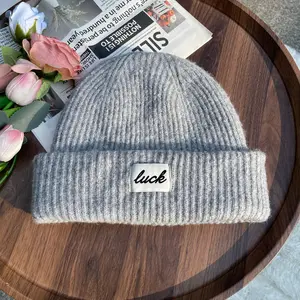 Comfortable, breathable, warm solid color beanie hat for men & women, perfect for fall & winter outdoor wear, daily style, fitted, cozy & stylish, also great as boyfriend gift.