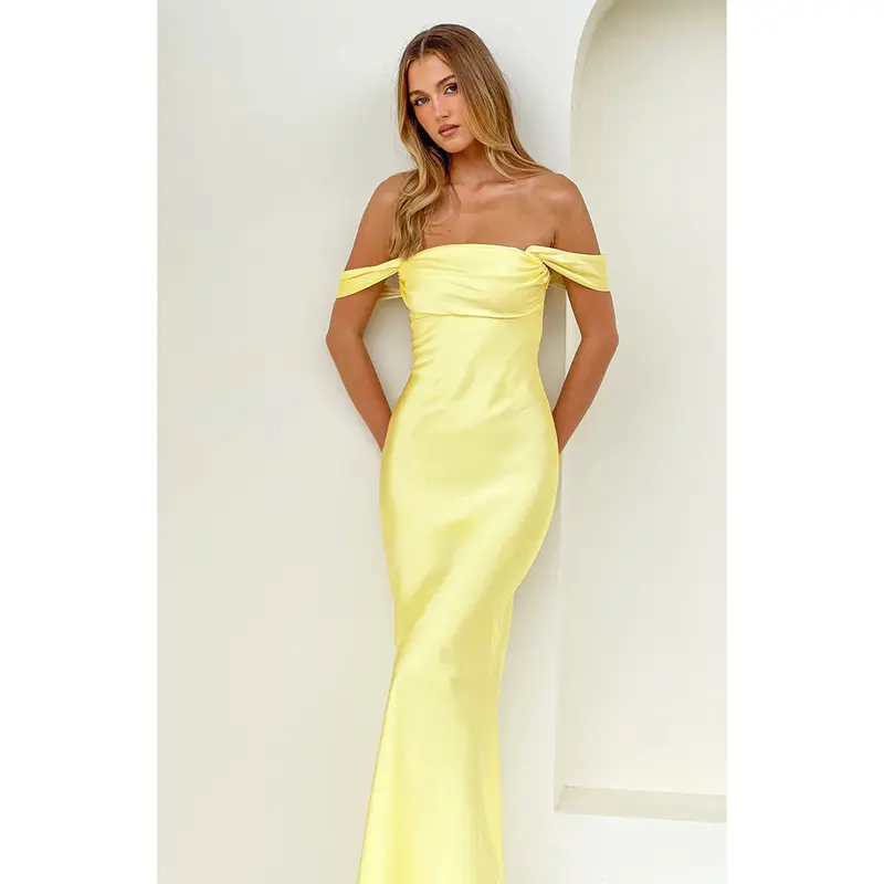 light yellow quince dresses - TikTok Shop