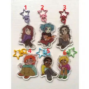 Sally Face Game Keychains