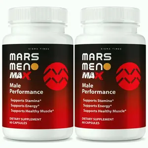 2 Pack MarsMen Capsules – Daily Wellness Supplement Supports Stamina Energy & Healthy
