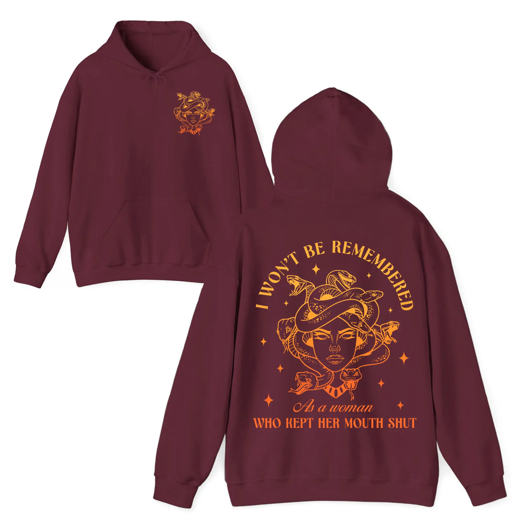 I Won't Be Remеmbered As A Woman Who Kеpt Her Mоuth Shut 2Sided Shirts, Women Powеr 2 Shirts