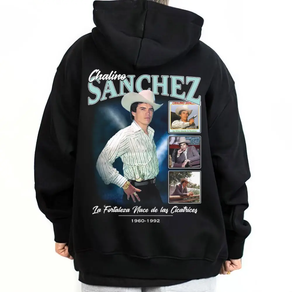 Chalino Sanchez Vintage Graphic Sweatshirt, Mexican American Chicano Retro Streetwear, Hoodie, Tshirt for Men Women