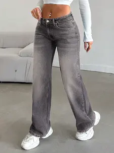 NVFelix Women's High Waisted Loose Fit Jeans with Tummy Control Lightweight All Seasons Trendy Denim Pants 2025