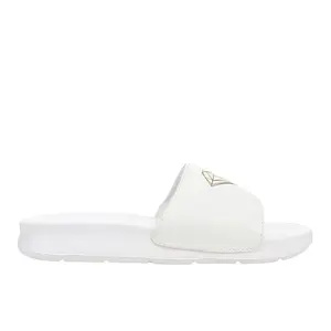 Diamond Supply Co. Womens Fairfax Logo Slide Casual Sandals Casual - White
