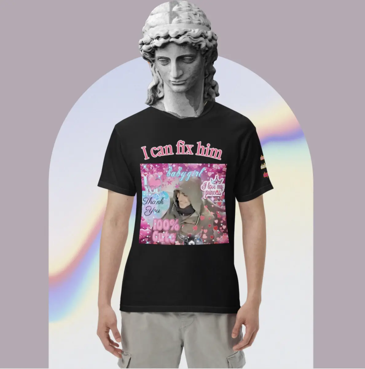 Viral Luigi Mangione Graphic Tee - Y2K Aesthetic T-Shirt for Women - Womenswear, Top