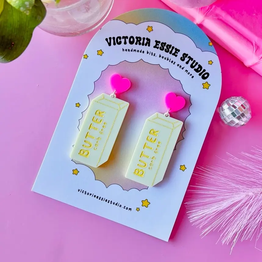 Butter Carb Free Earrings