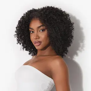 [Limited Deal] Frodio Veralux™ Blend Human Hair Jerry Curly Wig 13x6 Frontal Lace Wig | Glueless , Pre-Cut Lace, Wear & Go